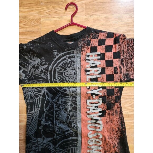 Harley-Davidson Red Rock T-Shirt Black Medium Pre-Owned - Picture 7 of 8